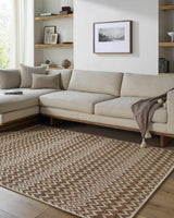 Alazne Burnt Orange Outdoor Area Rug - Ornate Home