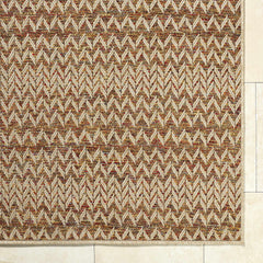 Alazne Burnt Orange Outdoor Area Rug - Ornate Home