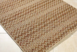 Alazne Burnt Orange Outdoor Area Rug - Ornate Home