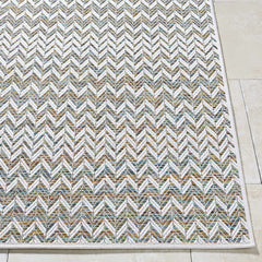 Alazne Ivory Outdoor Area Rug - Ornate Home
