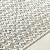 Alazne Ivory Outdoor Area Rug - Ornate Home