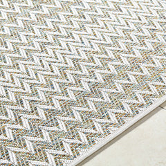 Alazne Ivory Outdoor Area Rug - Ornate Home