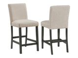 Alba Beige Counter Height Chair (Set of 2) - Ornate Home