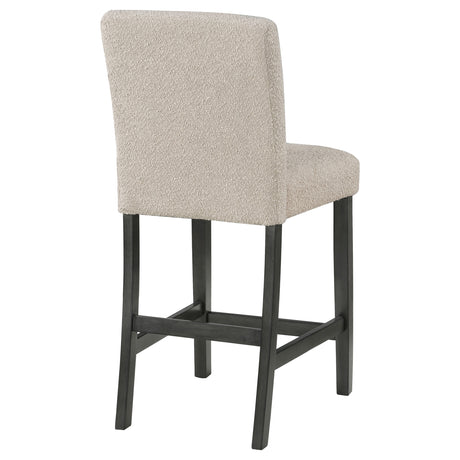 Alba Beige Counter Height Chair (Set of 2) - Ornate Home