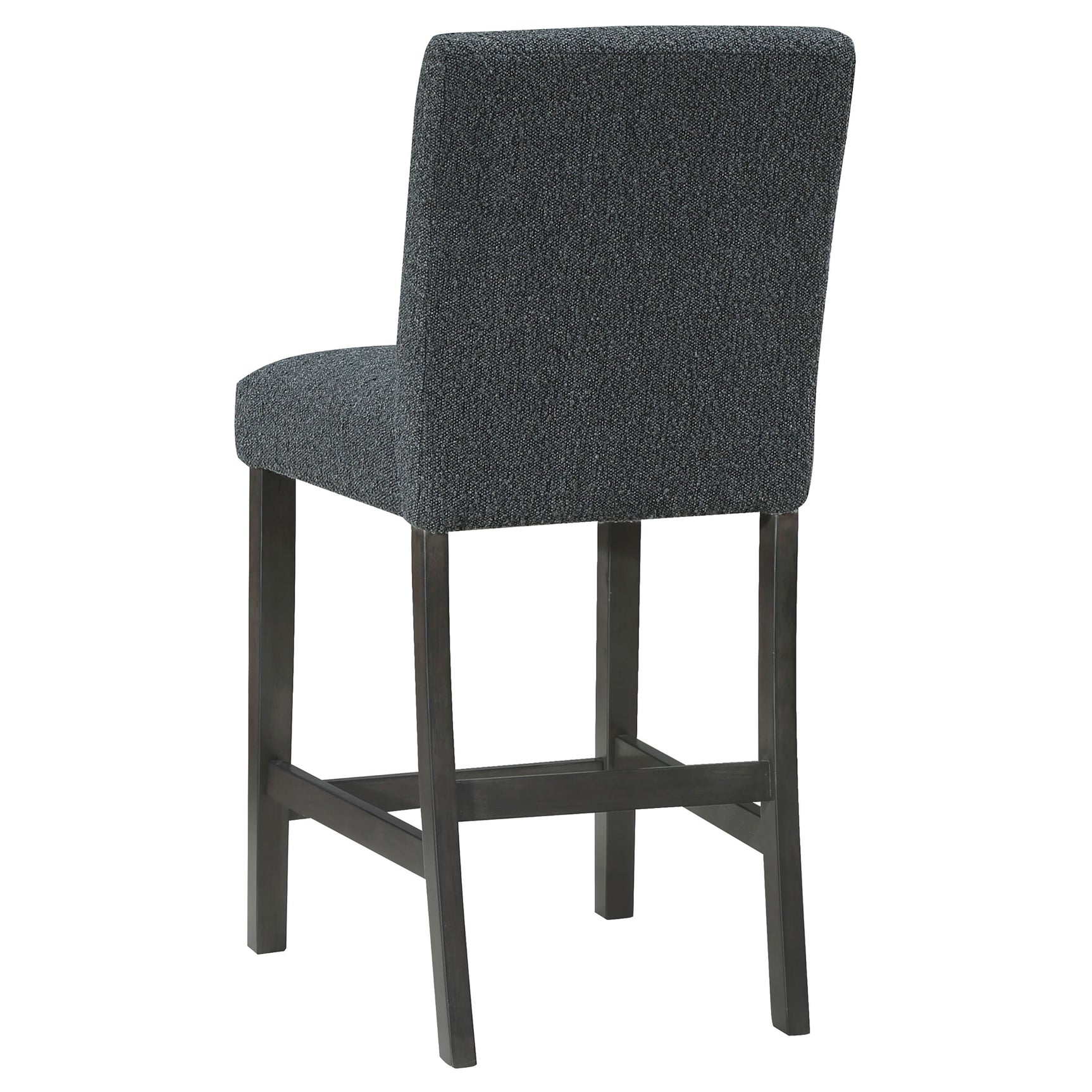 Alba Black Counter Height Chair (Set of 2) - Ornate Home