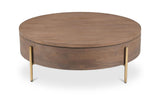 Alba Brown Storage Coffee Table - Ornate Home