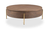Alba Brown Storage Coffee Table - Ornate Home