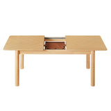Alba Oak Extendable Dining Table - Ornate Home