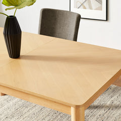 Alba Oak Extendable Dining Table - Ornate Home