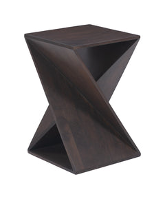 Alba Walnut Accent Table - Ornate Home