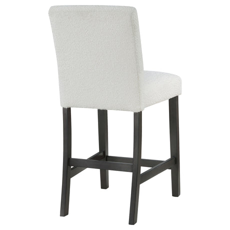 Alba White Counter Height Chair (Set of 2) - Ornate Home