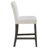 Alba White Counter Height Chair (Set of 2) - Ornate Home