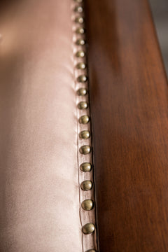 Albacete Dark Cherry/Brown Loveseat - Ornate Home