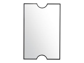 Albany 2 Black Wall Mirror - Ornate Home