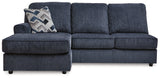 Albar Place Cobalt 2-Piece Sectional & Ottoman (Online Special Price) - Ornate Home