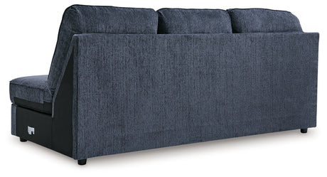 Albar Place Cobalt 2-Piece Sectional & Ottoman - Ornate Home