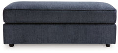 Albar Place Cobalt 2-Piece Sectional & Ottoman - Ornate Home