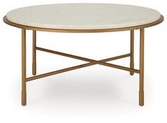 Alben Antique Gold Coffee Table - Ornate Home