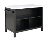 Albergo Black 3 Pc. Bar Table Set - Ornate Home