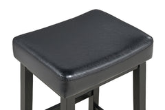 Albergo Black 3 Pc. Bar Table Set - Ornate Home