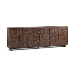 Albero Kona Brown 6-Door Cabinet