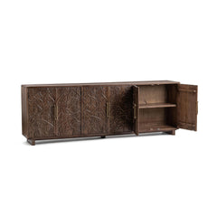 Albero Kona Brown 6-Door Cabinet