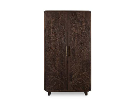 Albero Kona Brown Tall Cabinet - Ornate Home