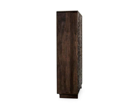 Albero Kona Brown Tall Cabinet - Ornate Home