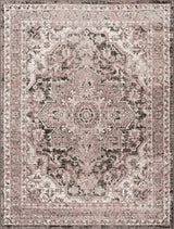 Albie Charcoal & Beige Area Rug - Clearance - Ornate Home
