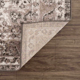 Albie Charcoal & Beige Area Rug - Clearance - Ornate Home