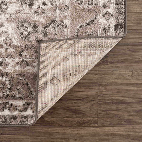 Albie Charcoal & Beige Area Rug - Clearance - Ornate Home