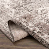 Albie Charcoal & Beige Area Rug - Clearance - Ornate Home
