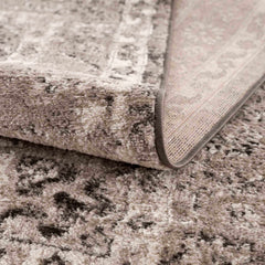Albie Charcoal & Beige Area Rug - Clearance - Ornate Home