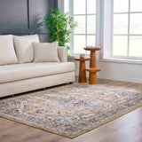 Albie Gold & Beige Area Rug - Clearance - Ornate Home
