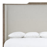 Albion Pewter/Beige/Tan Shelter King Bed - Ornate Home