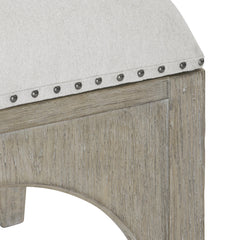 Albion Pewter Bench - Ornate Home