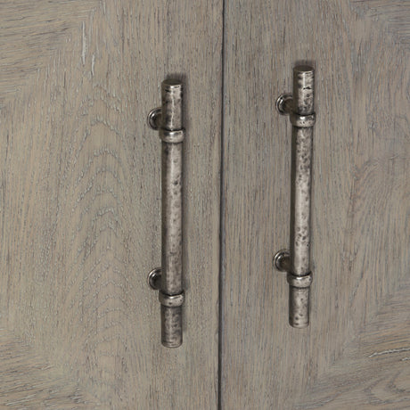 Albion Pewter Entertainment Credenza - Ornate Home