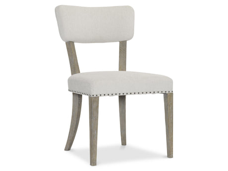 Albion Pewter/Light Grey Side Chair - Ornate Home
