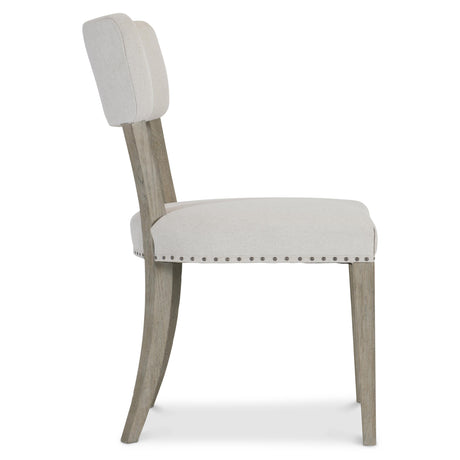 Albion Pewter/Light Grey Side Chair - Ornate Home