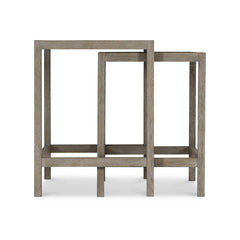Albion Pewter Nesting Table - Ornate Home