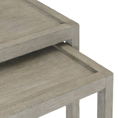 Albion Pewter Nesting Table - Ornate Home