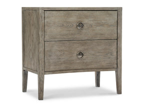 Albion Pewter Nightstand (30" W) - Ornate Home