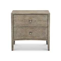 Albion Pewter Nightstand (30" W) - Ornate Home
