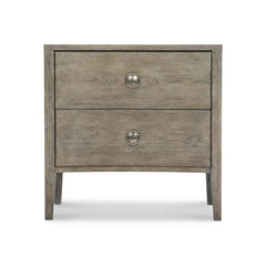 Albion Pewter Nightstand (30" W) - Ornate Home