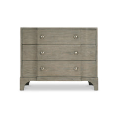Albion Pewter Nightstand (36.5" W) - Ornate Home