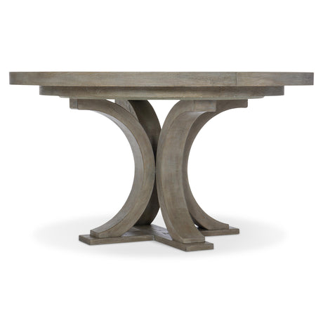 Albion Pewter Round Dining Table - Ornate Home