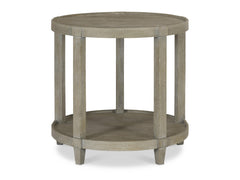 Albion Pewter Side Table With Tapered Leg - Ornate Home