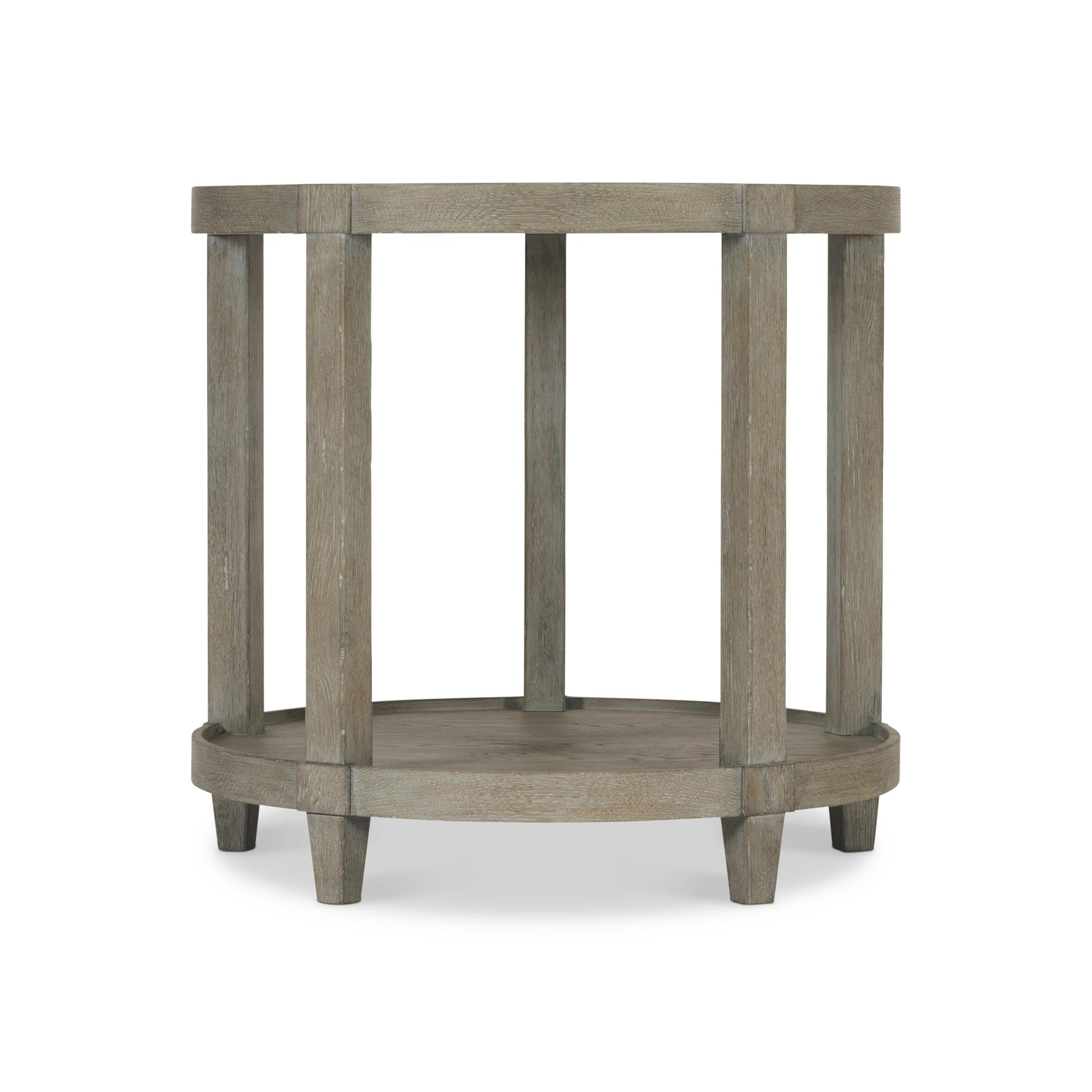 Albion Pewter Side Table With Tapered Leg - Ornate Home