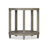 Albion Pewter Side Table With Tapered Leg - Ornate Home