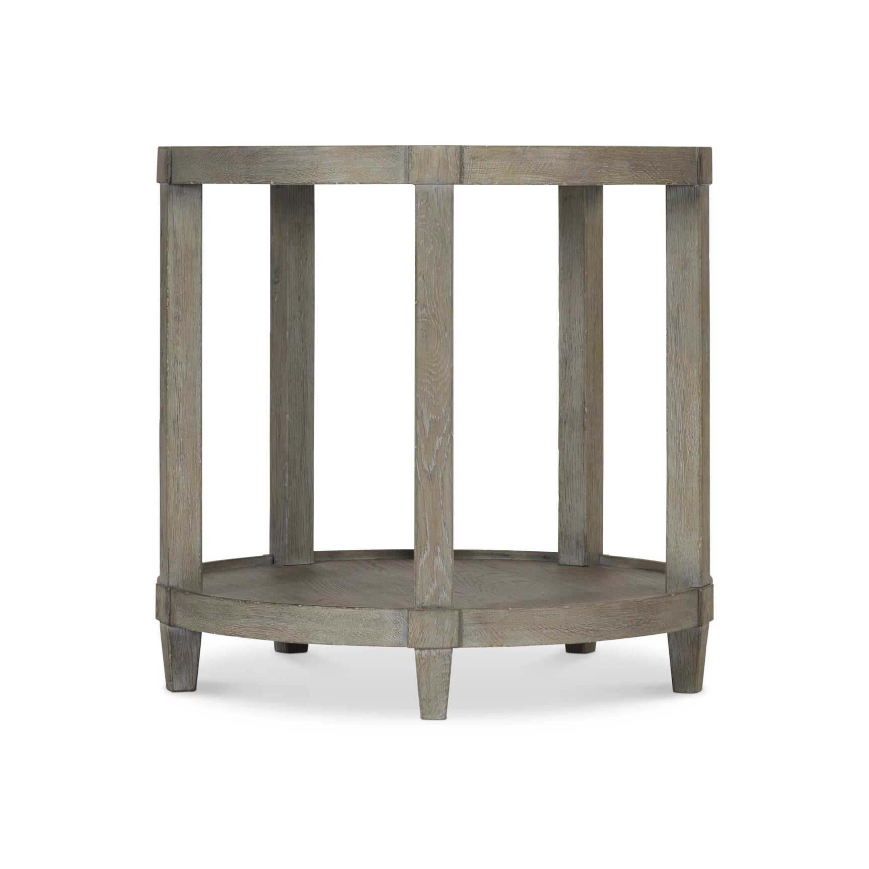 Albion Pewter Side Table With Tapered Leg - Ornate Home